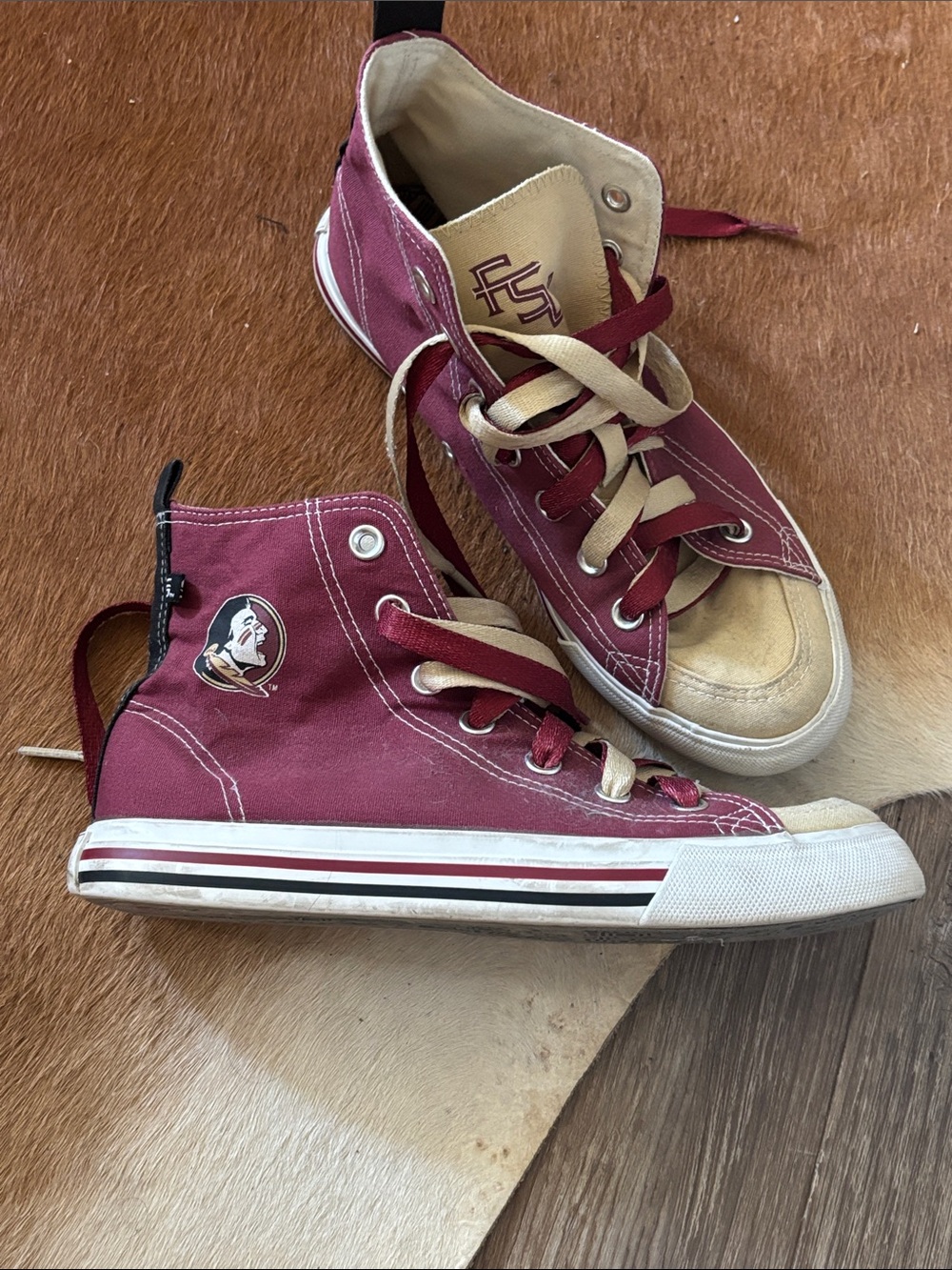 FSU high top sneakers Florida State College
